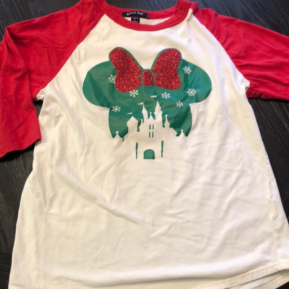 Girls Disney top youth large (fits 10/12)